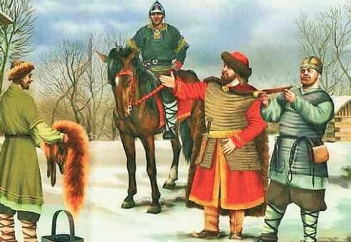 Полюдье 948 года Русь; yandex.ru