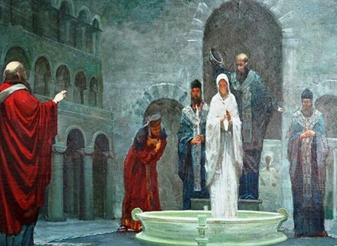 Крещение Ольги